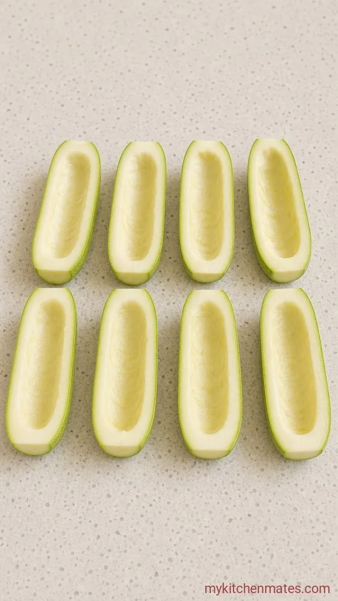 Step 1: Hollow the Zucchini