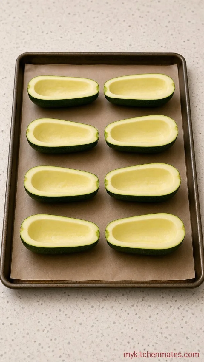 Step 1: Hollow the Zucchini