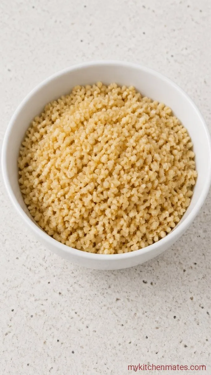 Step 1: Hydrate the Bulgur