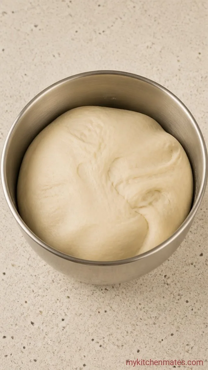 Steamed Banku and Smoky Okro Stew Step 1: Knead the Banku Dough