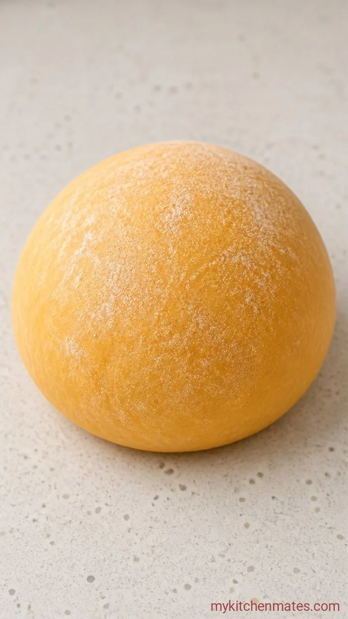 Step 1: Knead the Pumpkin Dough