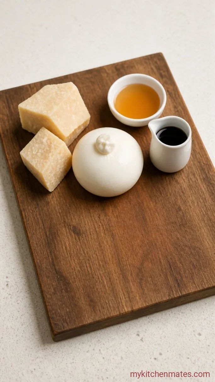 Step 1: Lay Out the Cheeses and Spreads