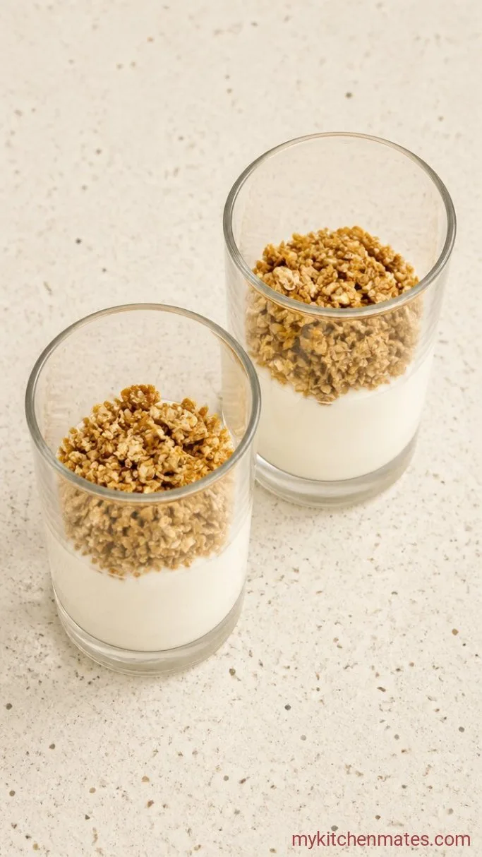 Step 1: Layer the Yogurt and Granola