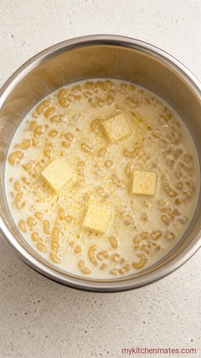 Step 1: Load the Pasta and Liquid