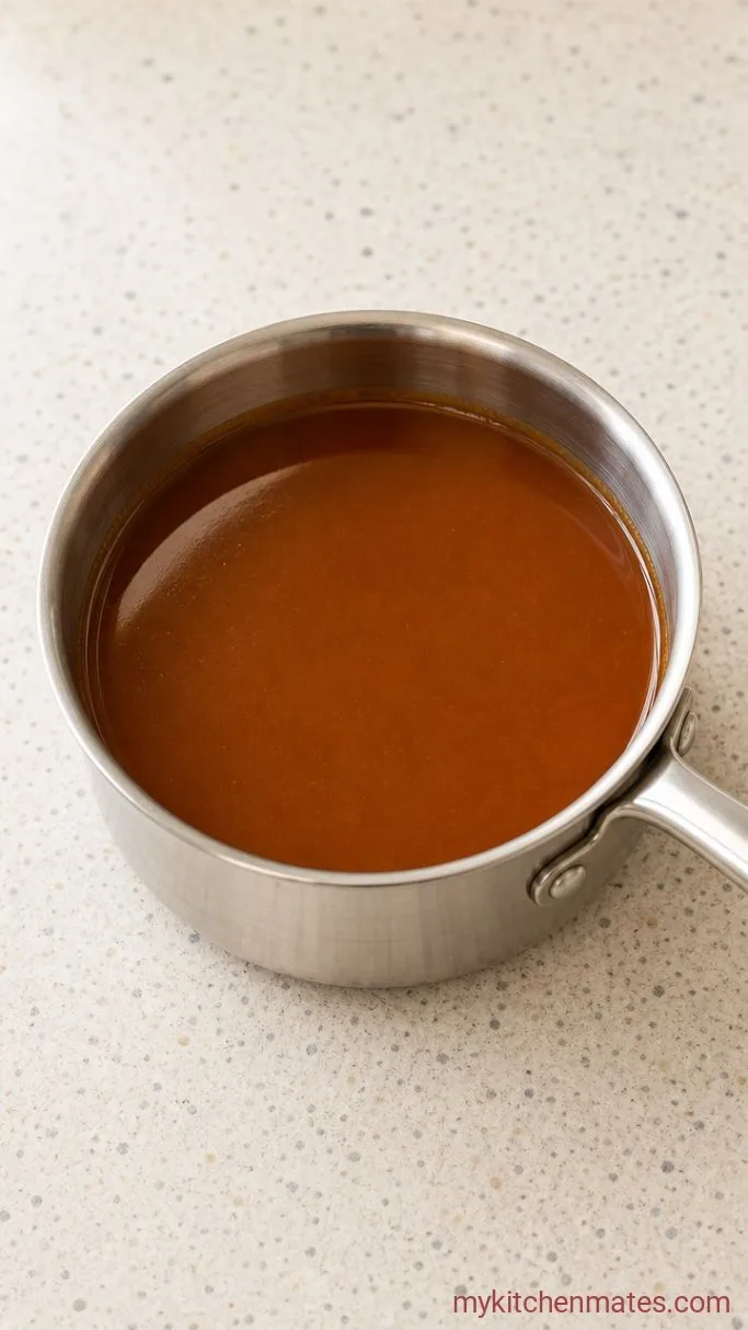 1-Hour Caramel Bread Pudding Step 1: Make the Caramel Sauce