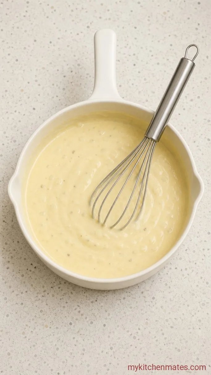 Step 1: Make the Cheese Sauce