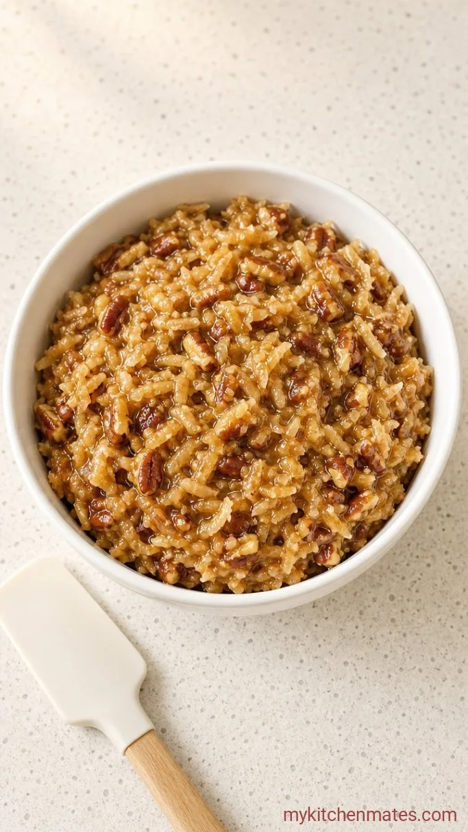 Step 1: Make the Coconut-Pecan Swirl