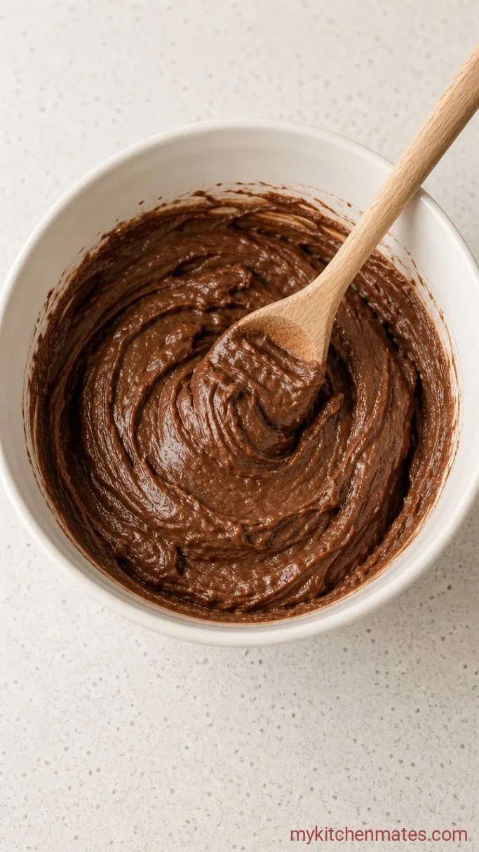 Thick, Chewy Chocolate Peanut Butter Cookies Step 1: Make the Cookie Dough