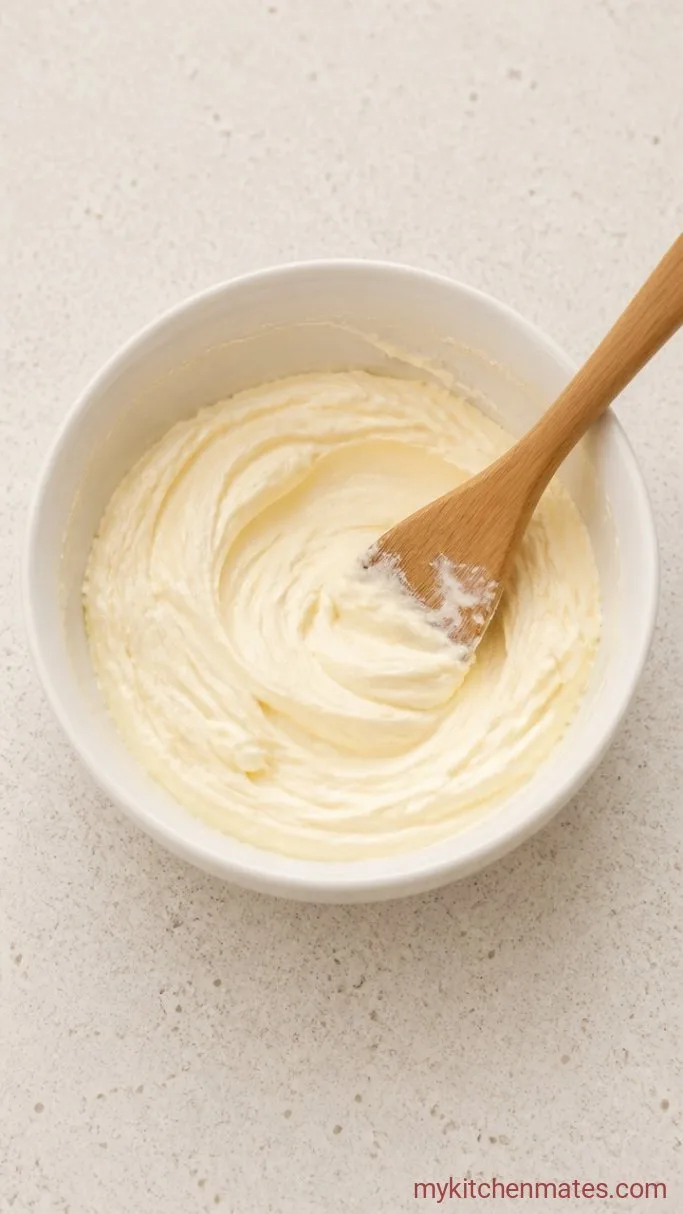 20-Minute Stuffed Cream Cheese French Toast Step 1: Make the Cream Cheese Filling