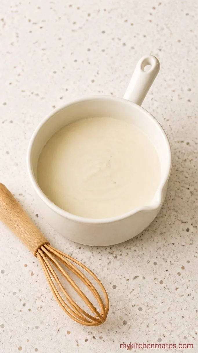 Step 1: Make the Cream Sauce