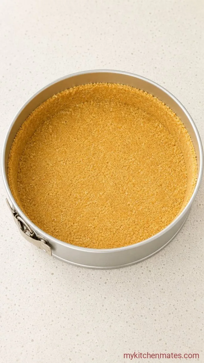 Creamy Key Lime Cheesecake with a Graham Cracker Crust Step 1: Make the Crust