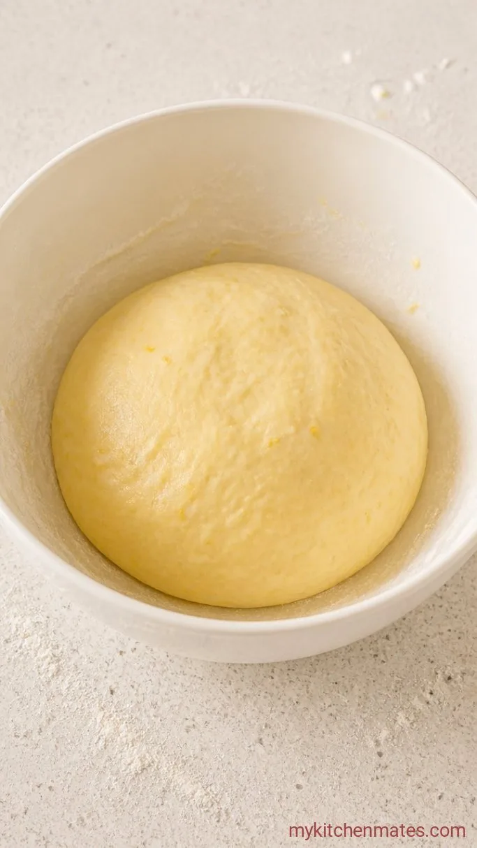 Blueberry Lemon Cinnamon Rolls with Lemon Cream Cheese Icing Step 1: Make the Dough