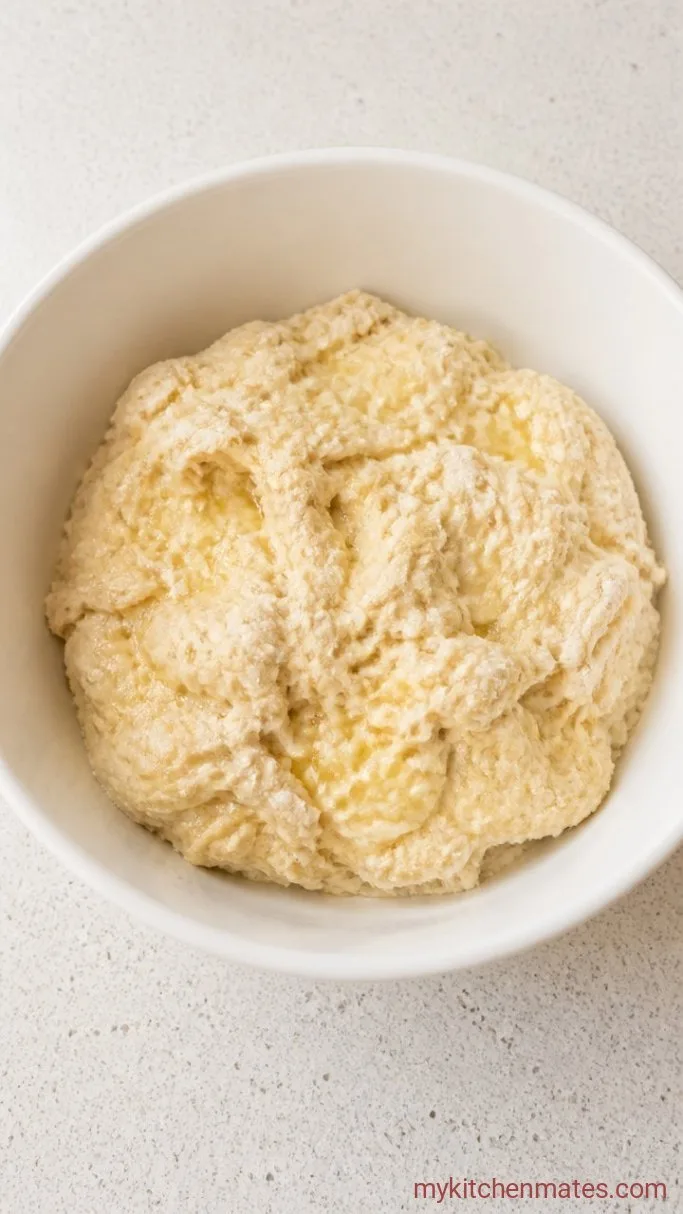Peach Cobbler Cinnamon Rolls Step 1: Make the Dough