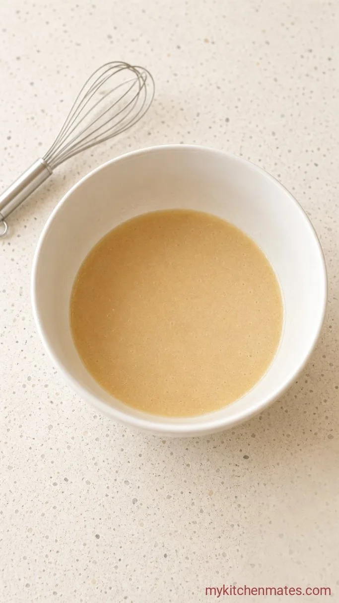 Fudgy Vegan Brownie Recipe (No Eggs, No Dairy) Step 1: Make the Flax Egg and Mix the Wet Ingredients