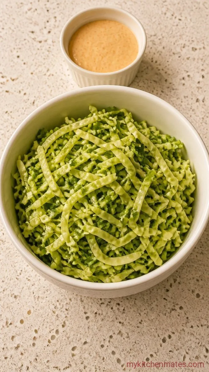 Step 1: Make the Slaw and Crema