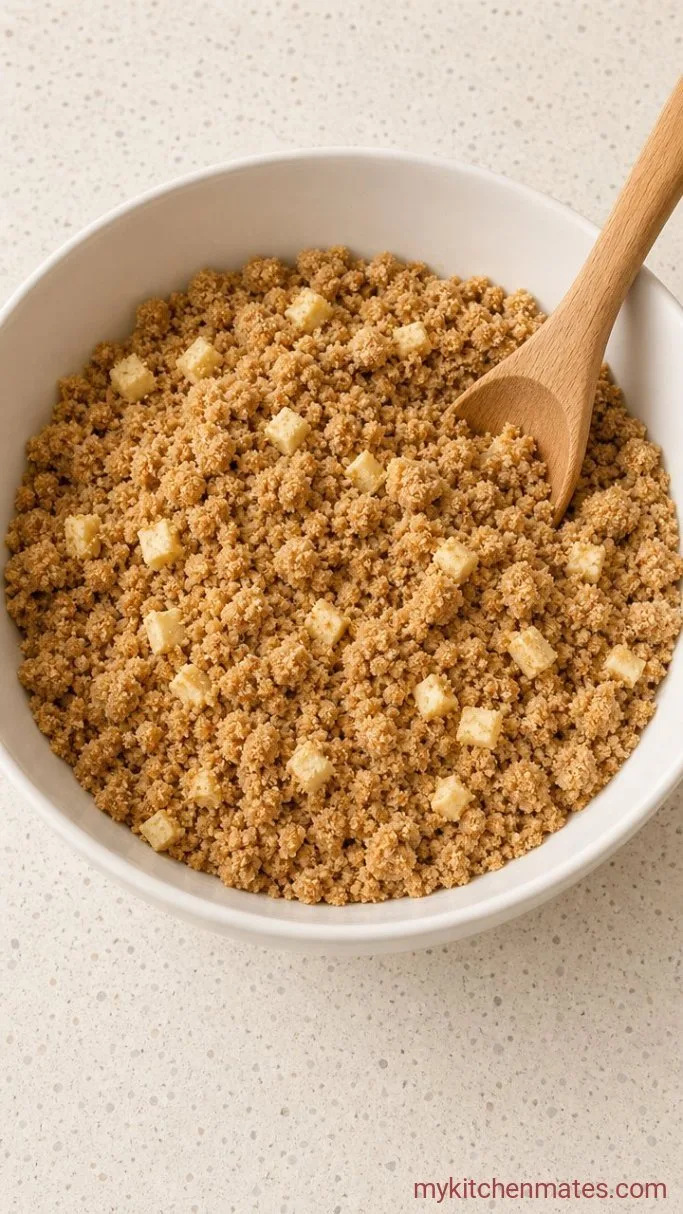 Cinnamon Coffee Crumb Cake with Buttery Streusel Step 1: Make the Streusel