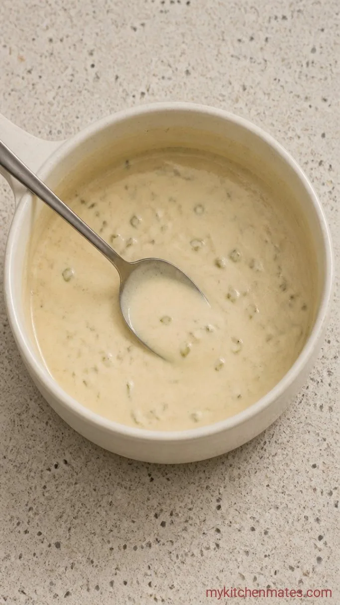 Step 1: Make the White Sauce