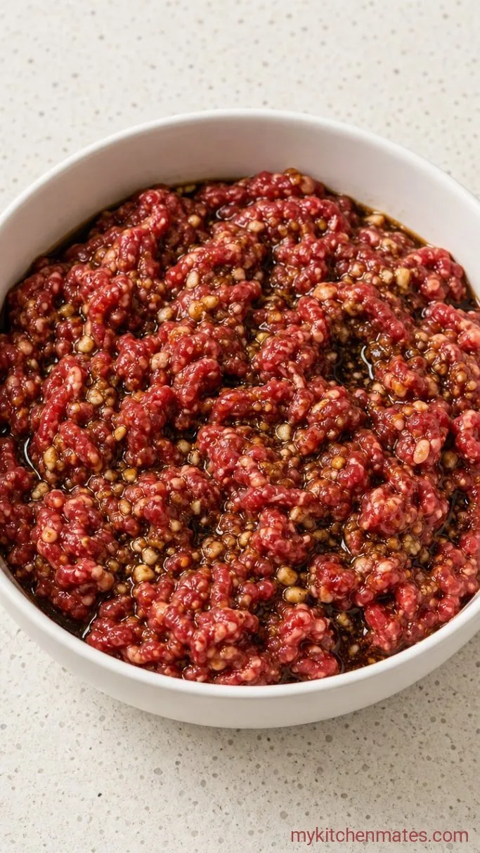 Step 1: Marinate the Beef