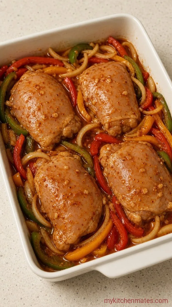Step 1: Marinate the Chicken and Vegetables