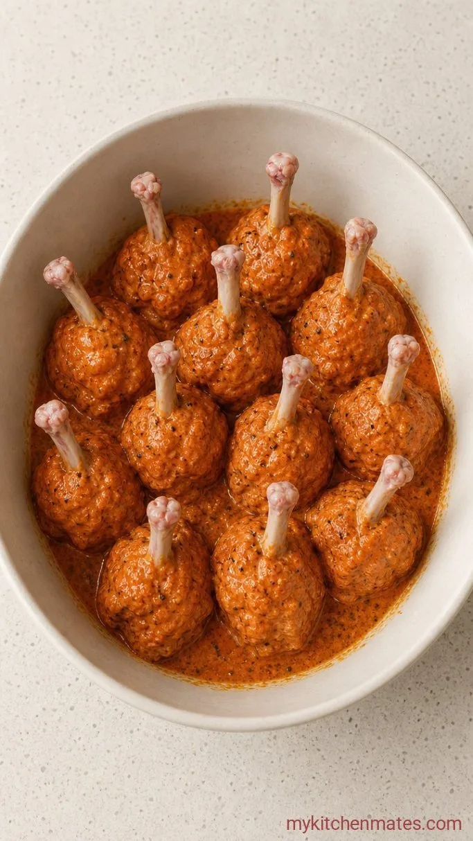 Step 1: Marinate the Drumsticks