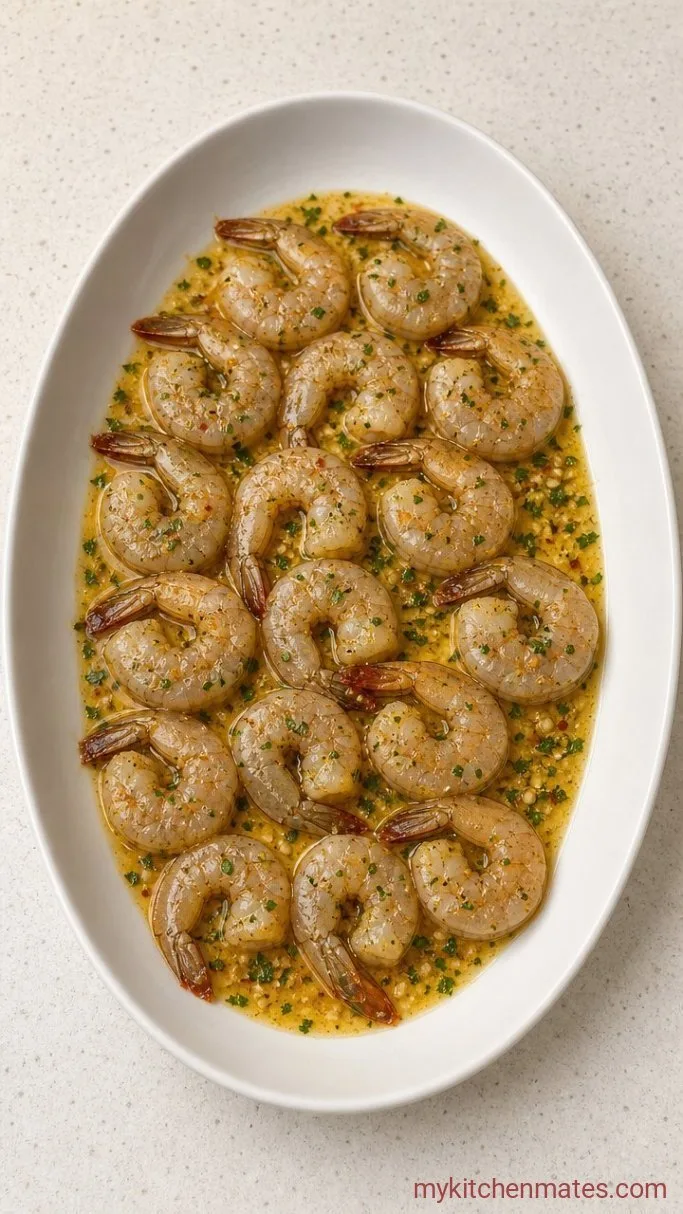 15-Minute Garlic Lemon Grilled Shrimp Skewers Step 1: Marinate the Shrimp