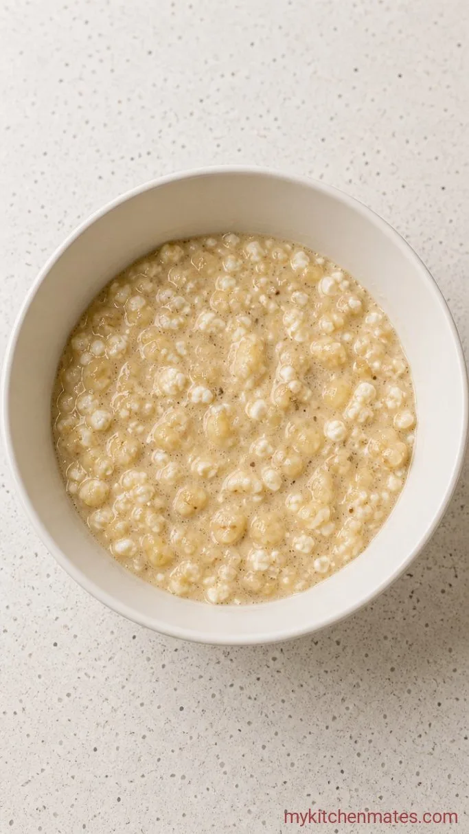 Step 1: Mash and Combine the Wet Base