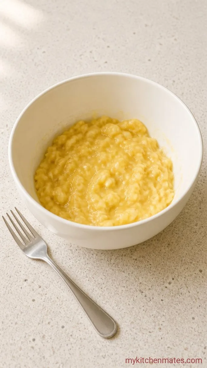 Step 1: Mash the Banana Base