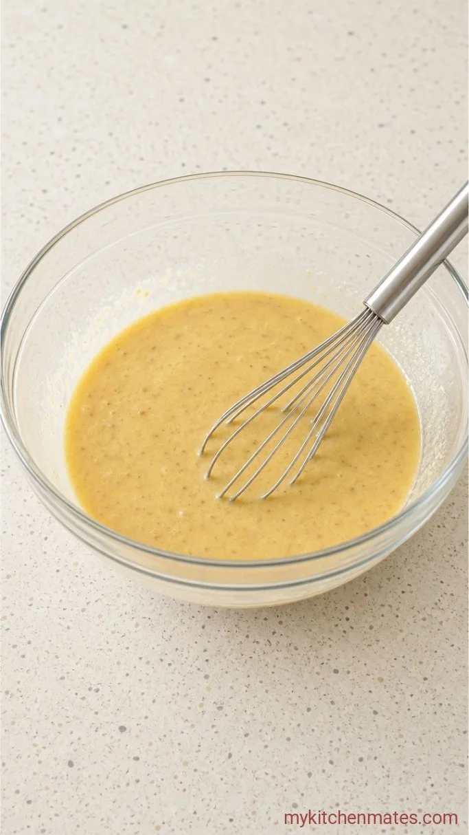 Step 1: Mash the Bananas and Mix the Wet Ingredients