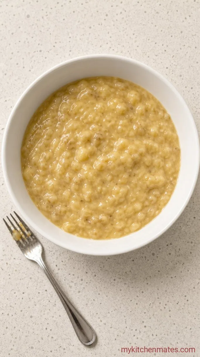 Step 1: Mash the Bananas and Mix the Wet Ingredients