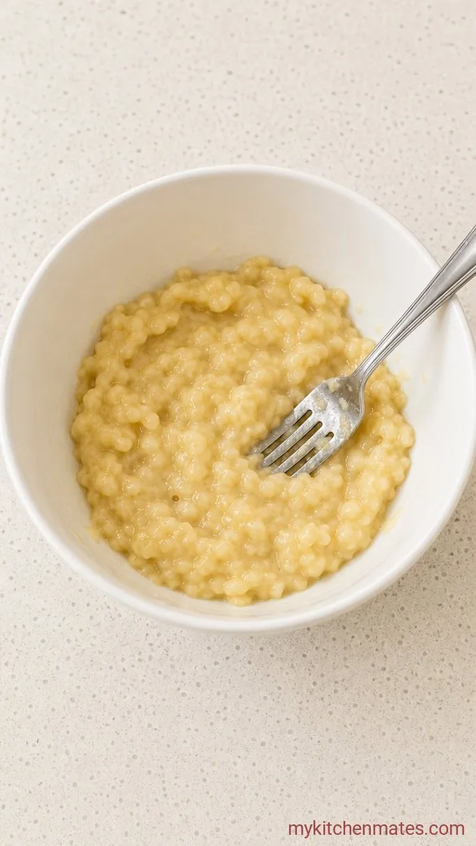 Step 1: Mash the Bananas