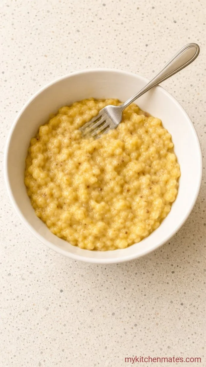Step 1: Mash the Bananas