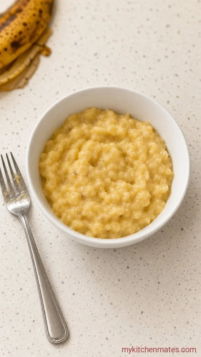 Step 1: Mash the Bananas