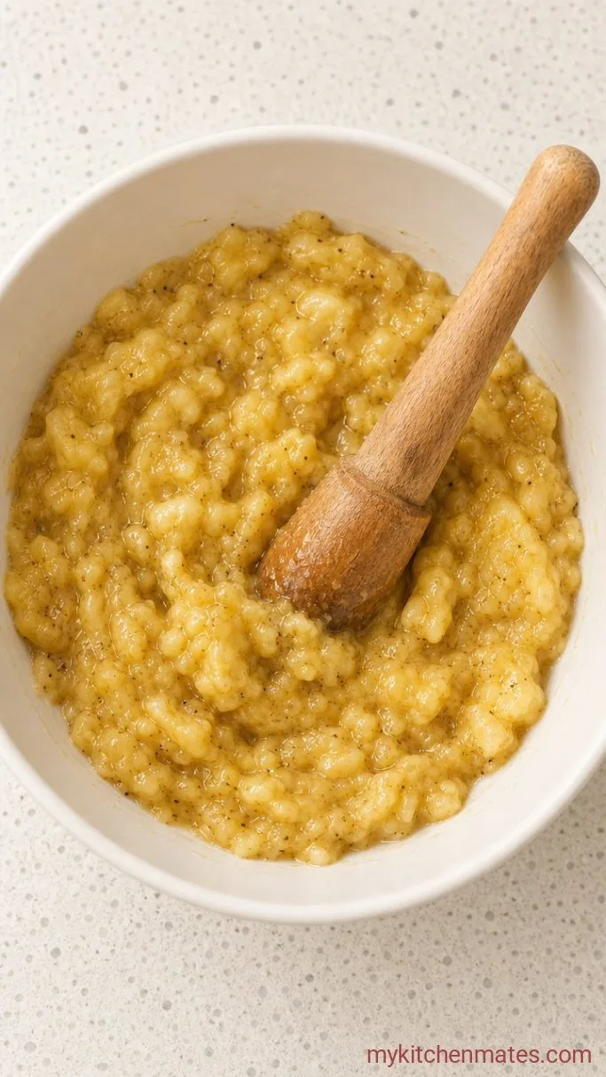 Step 1: Mash the Bananas