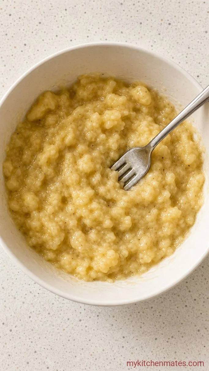 Step 1: Mash the Bananas
