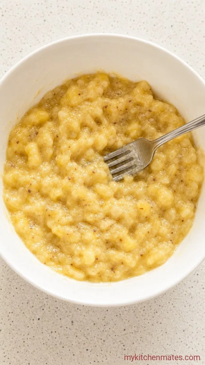 Step 1: Mash the Bananas