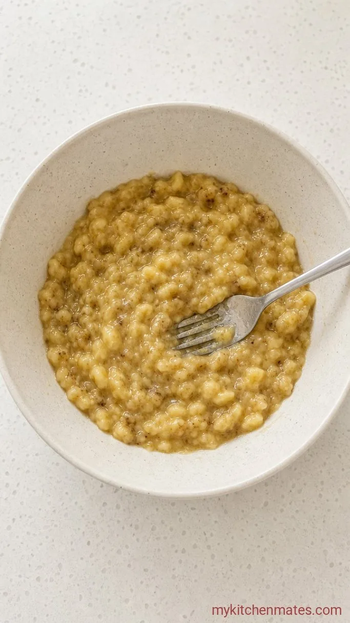 Step 1: Mash the Bananas