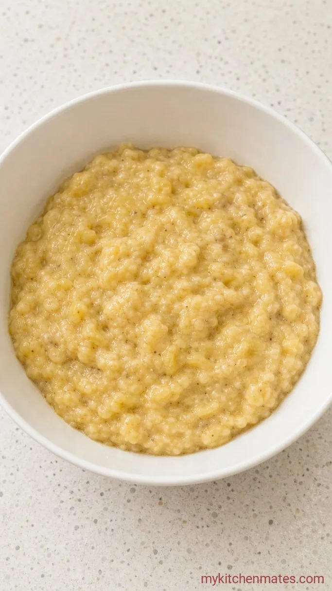 Moist 3-Ingredient Banana Muffins Step 1: Mash the Bananas