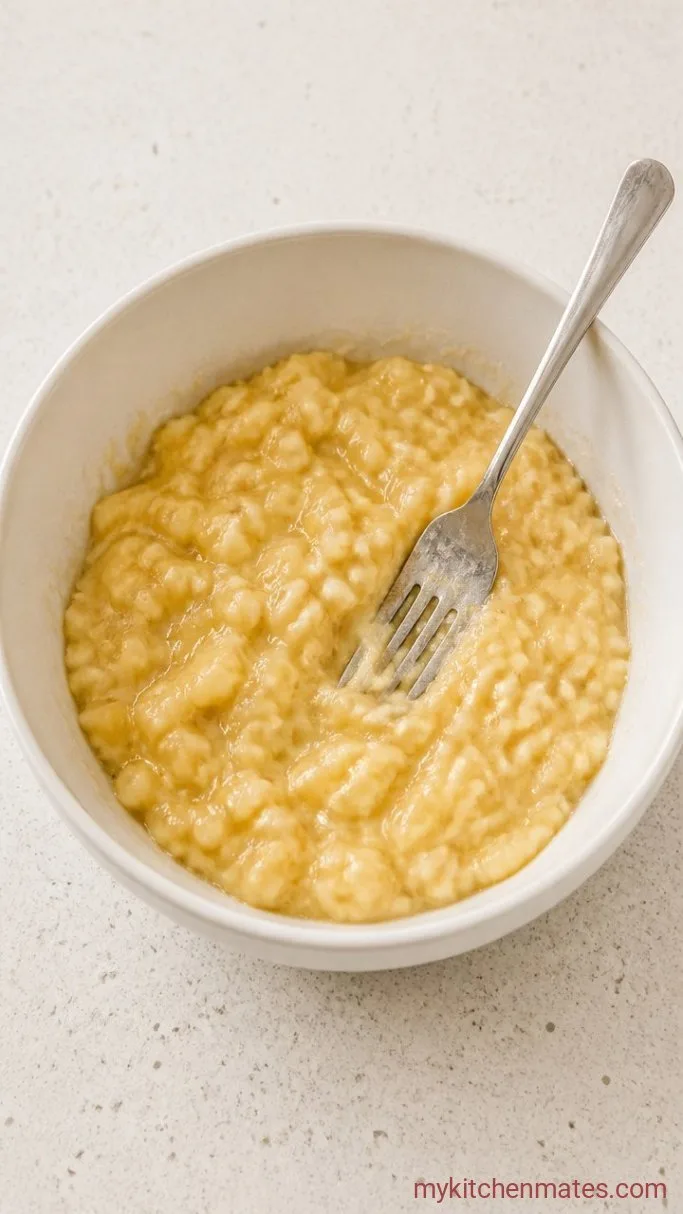 Step 1: Mash the Bananas