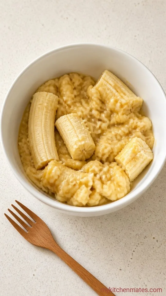 Step 1: Mash the Bananas