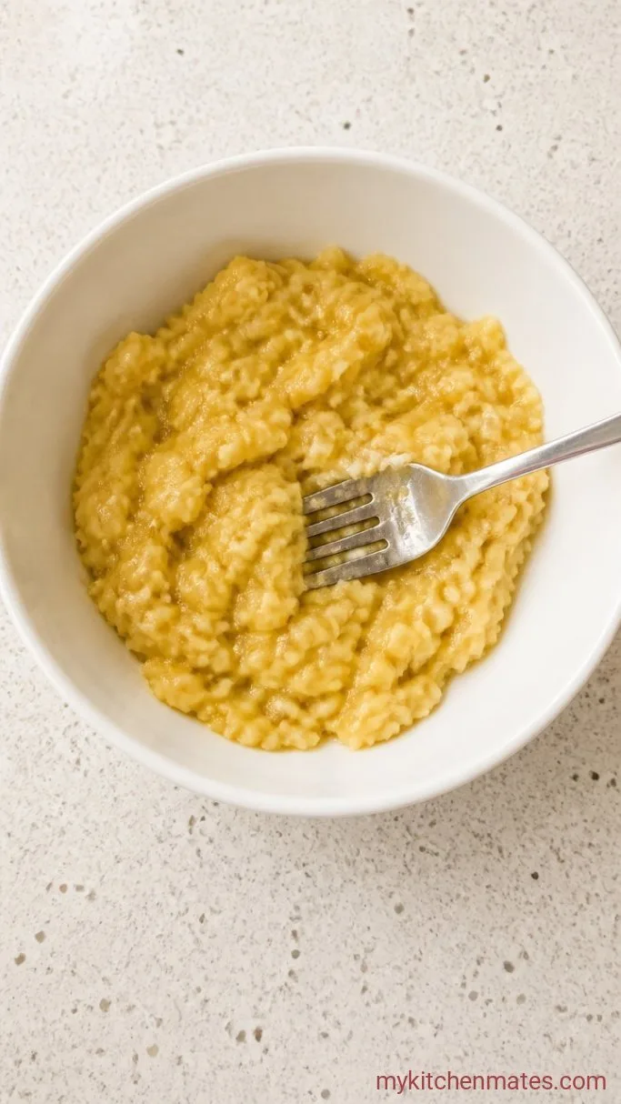 Step 1: Mash the Bananas