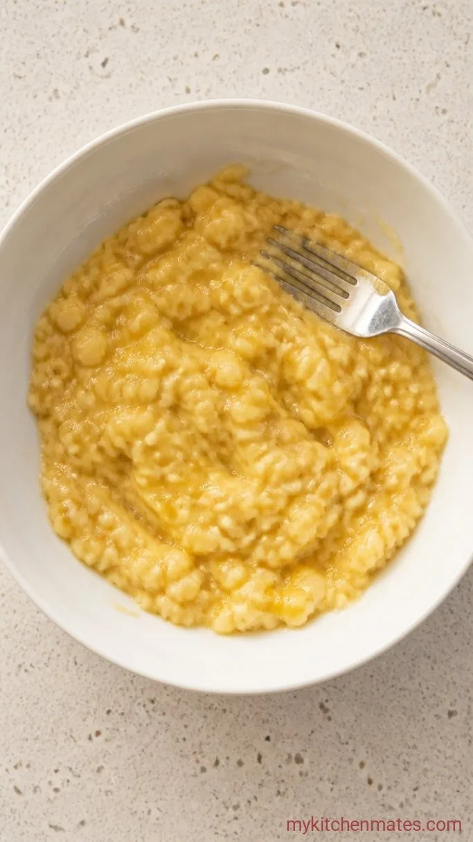 Step 1: Mash the Bananas