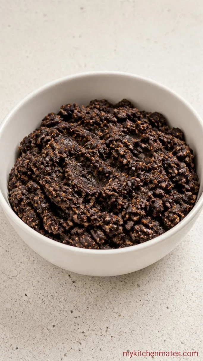 Firm Vegan Black Bean Burgers Step 1: Mash the Beans