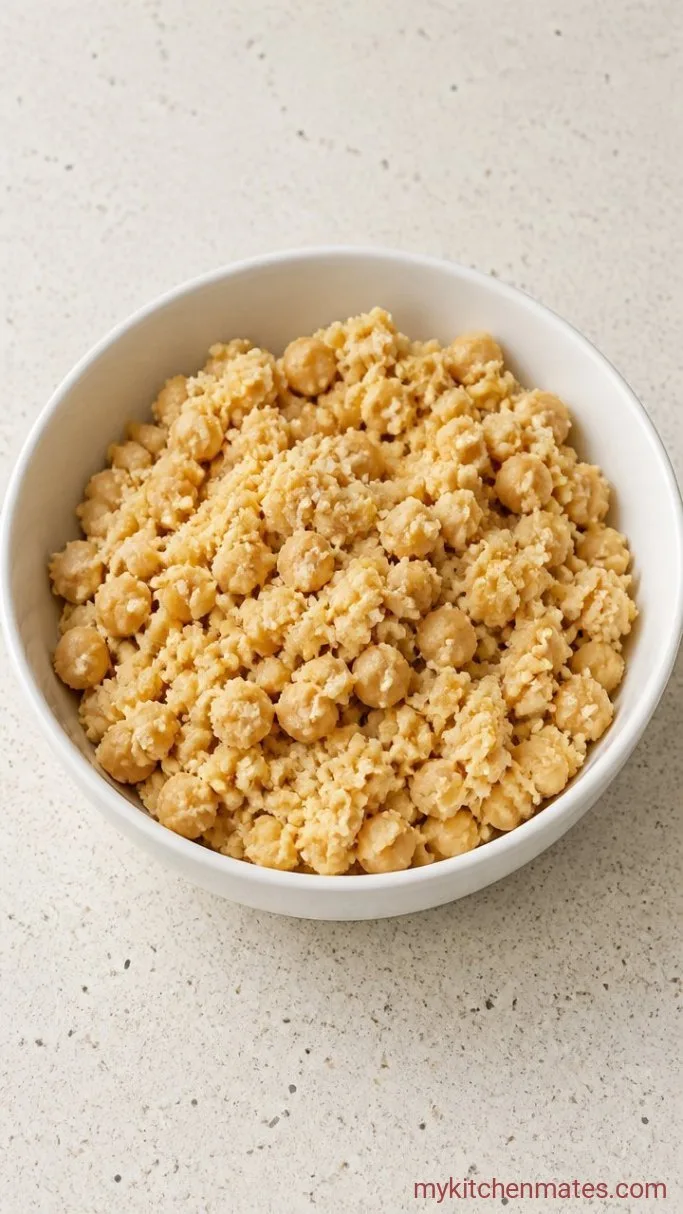 Step 1: Mash the Chickpeas