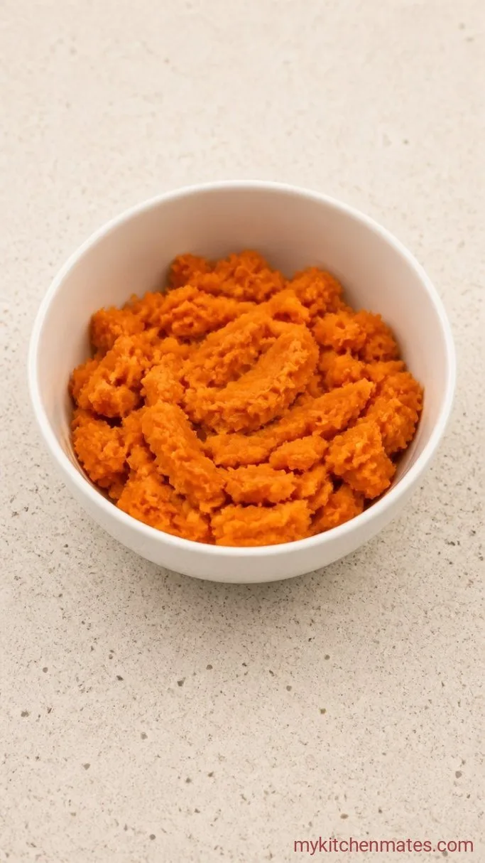 Step 1: Mash the Sweet Potato