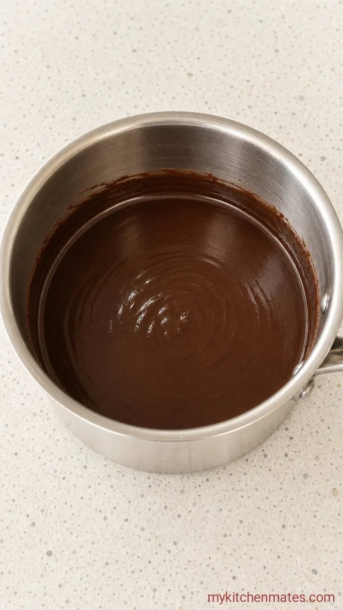 3 Ingredient Chocolate Fudge Step 1: Melt the Chocolate Mixture
