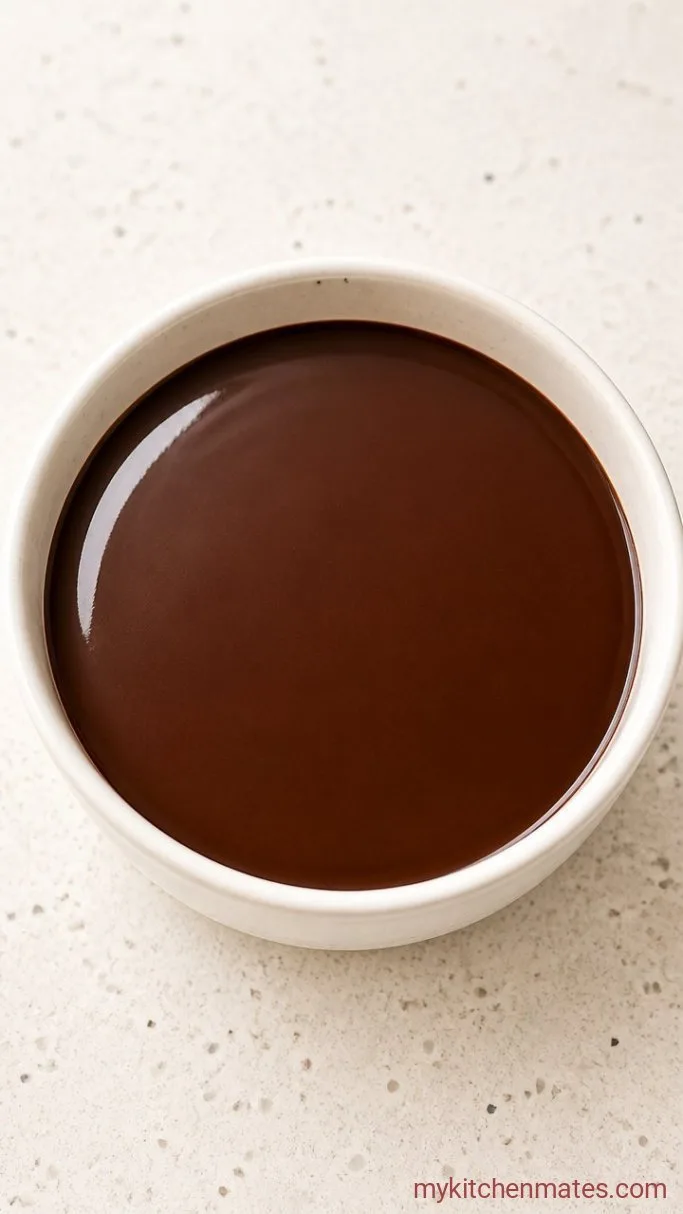 5-Ingredient Gluten-Free Puppy Chow Step 1: Melt the Chocolate Mixture