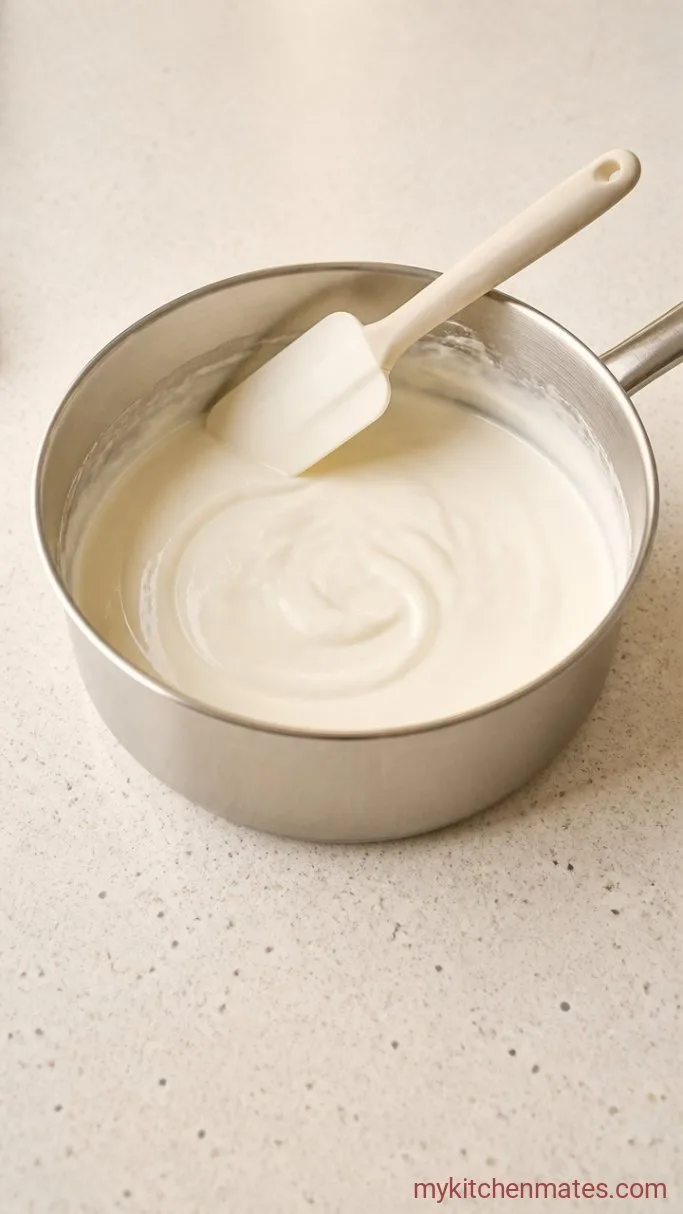 Fluffy No-Bake Marshmallow Pumpkin Pie Step 1: Melt the Marshmallows