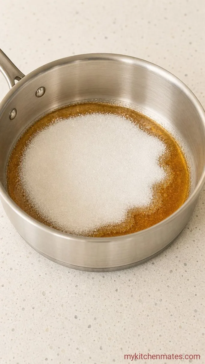 Step 1: Melt the Sugar