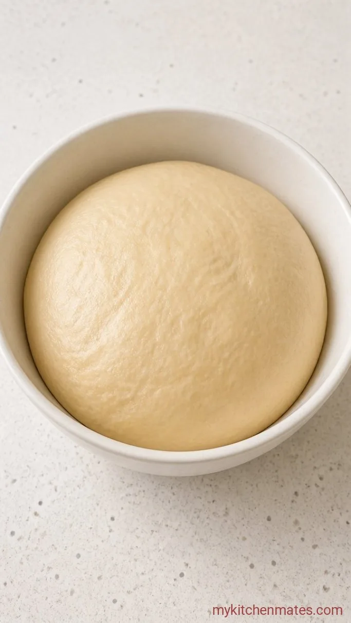 Soft, Gooey Copycat Cinnabon Cinnamon Rolls Step 1: Mix and Knead the Dough