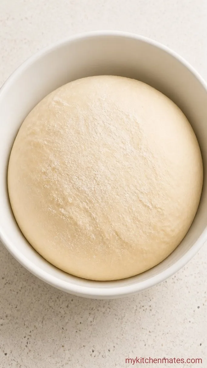 Fluffy Sourdough Cinnamon Rolls (Overnight Option) Step 1: Mix and Knead the Dough